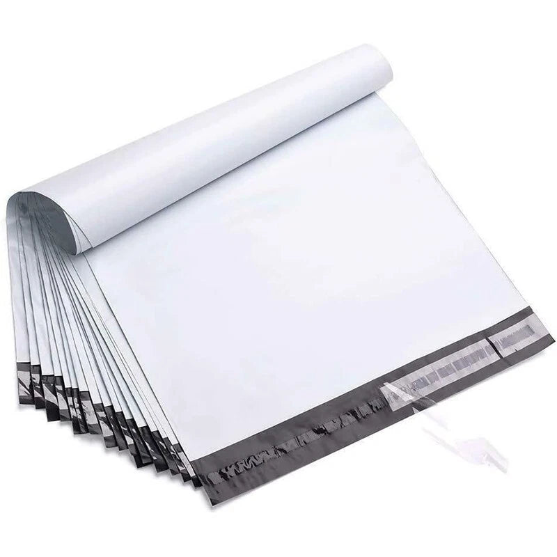 14.5x19 white waterproof transport bag, strong adhesive transport envelope