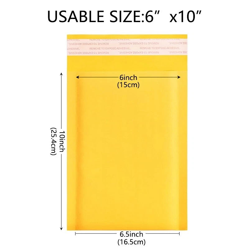 #0 6.5X10 bubble mailing bag, bubble-filled - self-sealing padded envelope