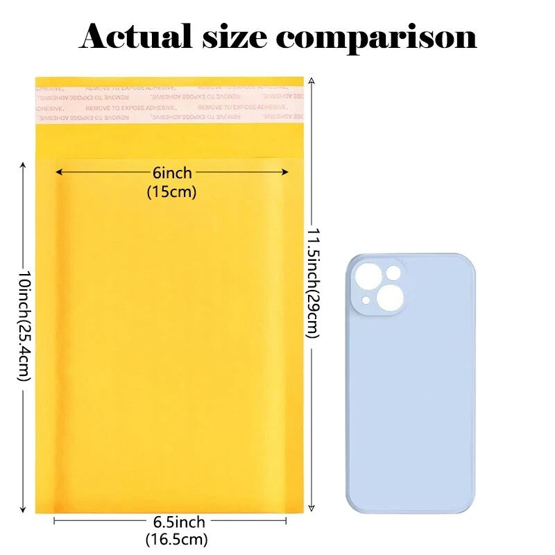 #0 6.5X10 bubble mailing bag, bubble-filled - self-sealing padded envelope