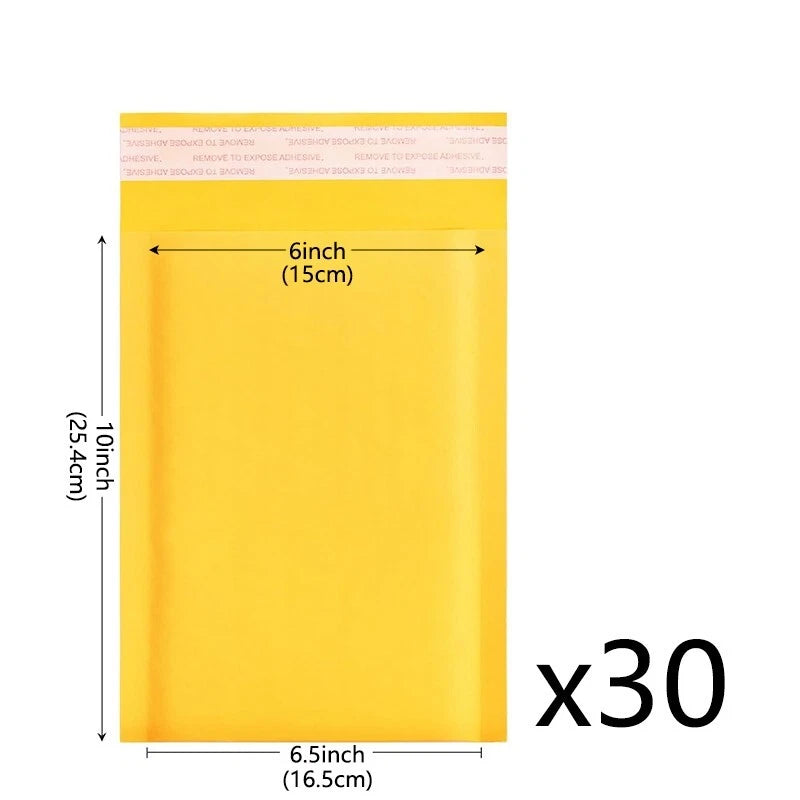 #0 6.5X10 bubble mailing bag, bubble-filled - self-sealing padded envelope