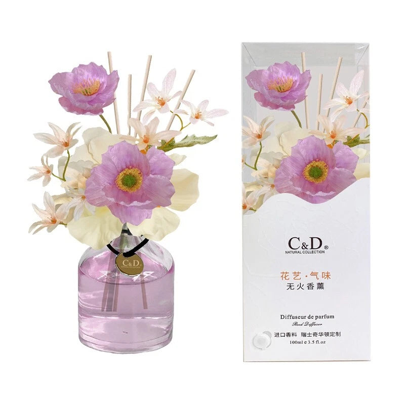 Boss Charm 100ml artificial flower diffuser, suitable for home decoration