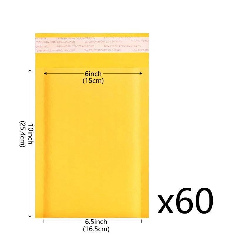 #0 6.5X10 bubble mailing bag, bubble-filled - self-sealing padded envelope