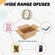 8x6x4 Inch Shipping Boxes Heavy Duty Cardboard Moving Storage Box Pack of 10 25