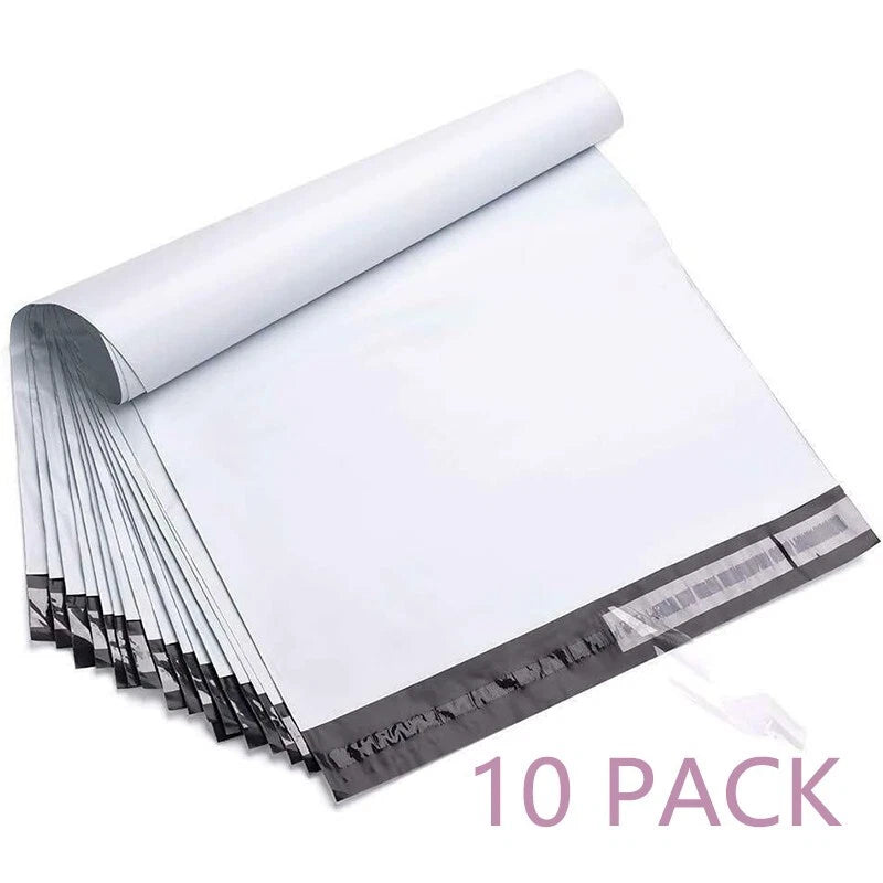14.5x19 white waterproof transport bag, strong adhesive transport envelope