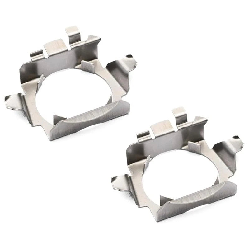 For Mercedes-Benz H7 LED Headlight Bulb Adapter Bracket Base Kit (TK120) 2pcs