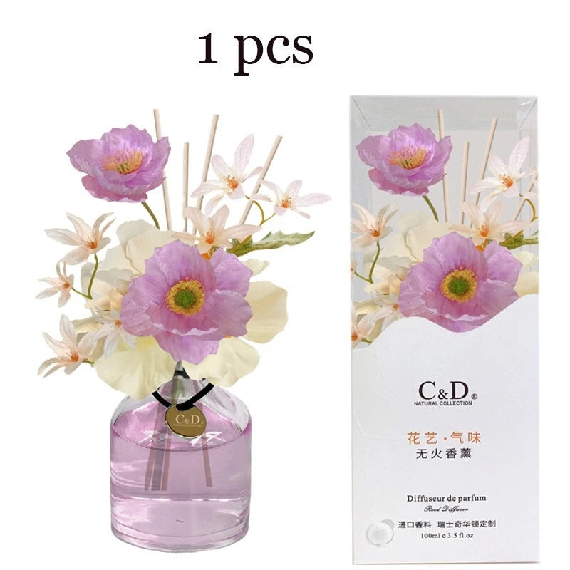 Boss Charm 100ml artificial flower diffuser, suitable for home decoration