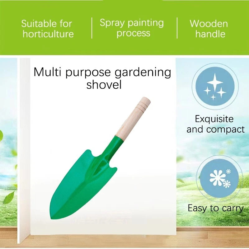 Classic garden hand shovel, suitable for garden and balcony planting, metal