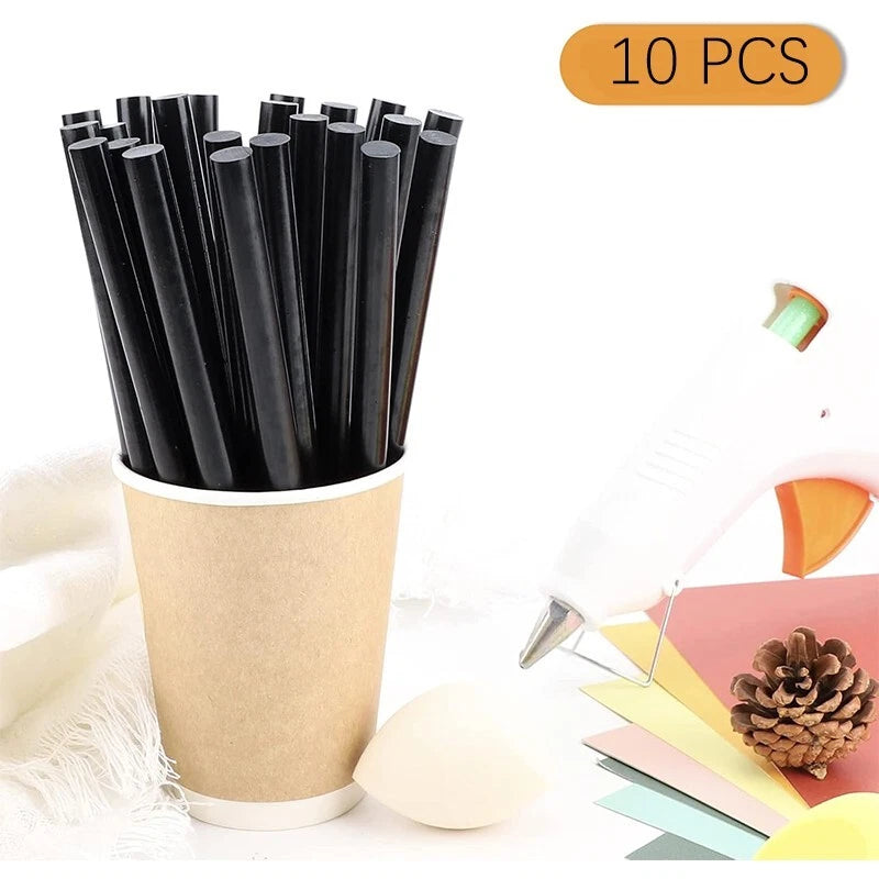 10/50 11x270mm black glue gun rod a high-temperature glue rod with high adhesion