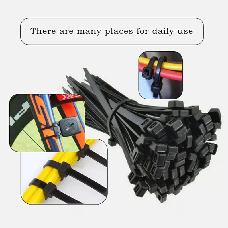 Self-locking nylon cable ties 4.8mmx450mm  suitable for both indoor and outdoor