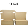 6x4x2 "corrugated boxes - 10/20 PCS - Brown - Gift wrapping and mailing only