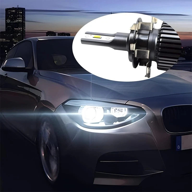 For Mercedes-Benz H7 LED Headlight Bulb Adapter Bracket Base Kit (TK120) 2pcs