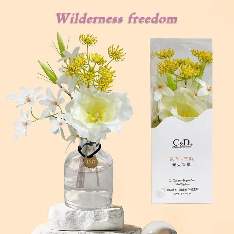 Wilderness Free 3.5oz Fragrance diffuser with Stick Home Fragrance Essential Oil