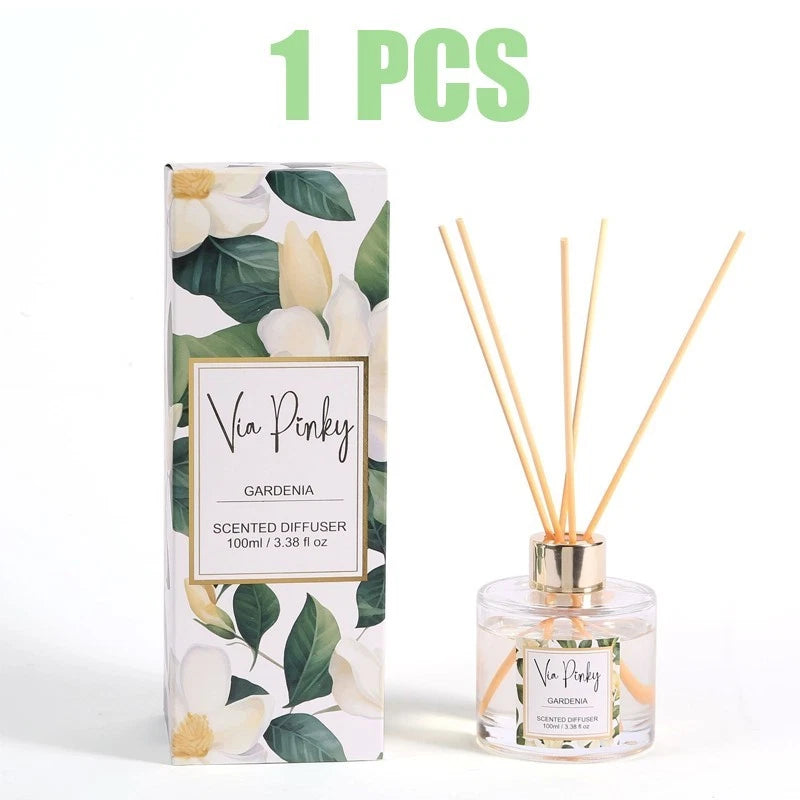 Reed Diffuser - 3.38 oz, suitable for home, bedroom, living room, and bathroom.