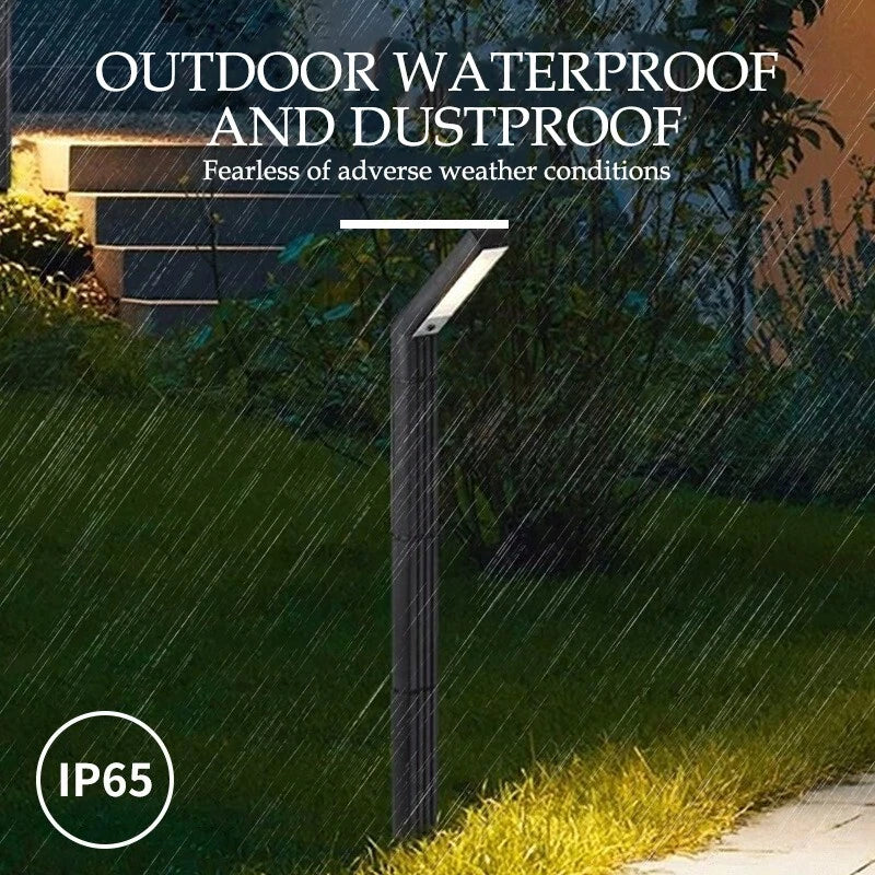 Solar LED Lawn Light - Waterproof ABS landscape light, 8-12H battery life