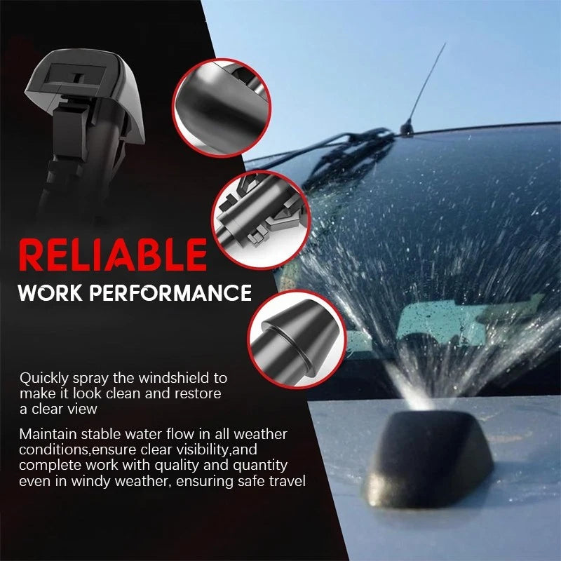 Car windshield washer nozzles, suitable for Jeep, Dodge, Ram, and Chrysler-1pair