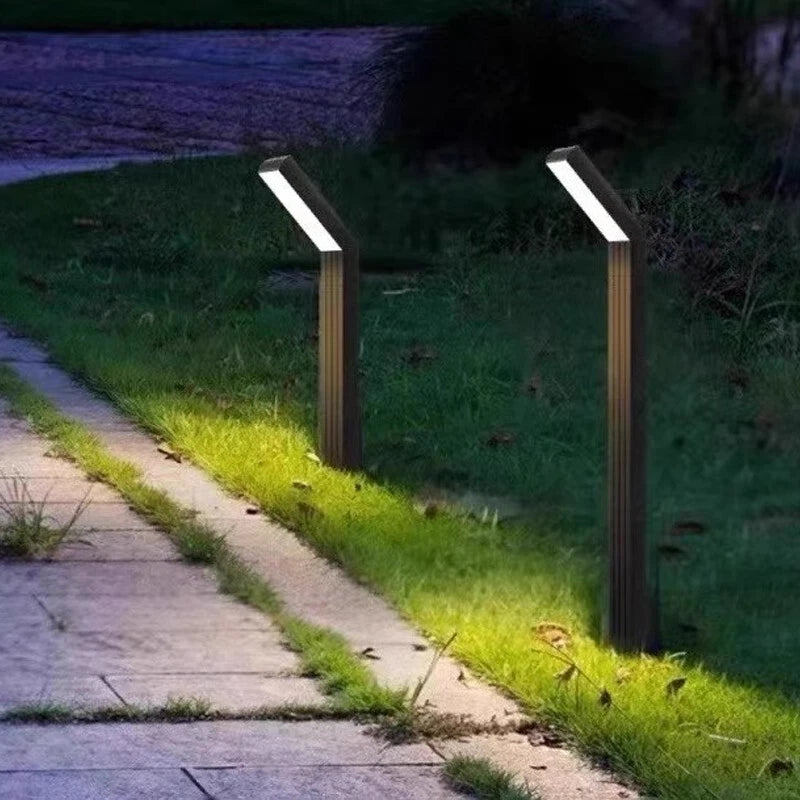 Solar LED Lawn Light - Waterproof ABS landscape light, 8-12H battery life