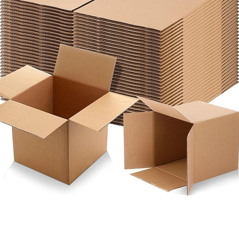 [10-Pack] 10x10x10 Inch Heavy-Duty Corrugated Boxes｜Eco-Friendly, Perfect for