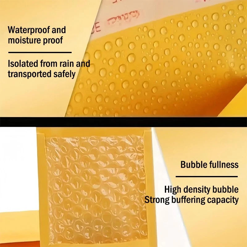 5x7 Bubble Mailing bags, bubble-filled - Self-sealing padded envelopes -25 packs