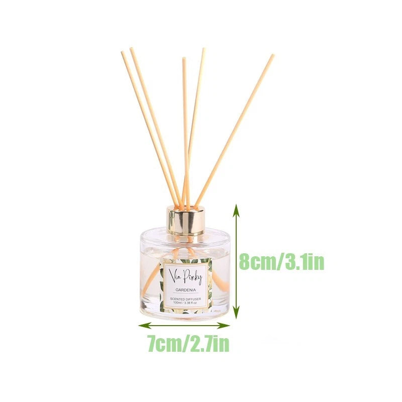 Reed Diffuser - 3.38 oz, suitable for home, bedroom, living room, and bathroom.