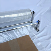 19.6/23.6-inch stainless steel manual elastic stretch film packaging machine