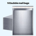 #0 8x9 self-sealing bubble mail, insulated mailing bag for cold transportation
