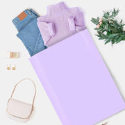 8x12 inch purple waterproof mailing bag, strong adhesive seal, tear resistant