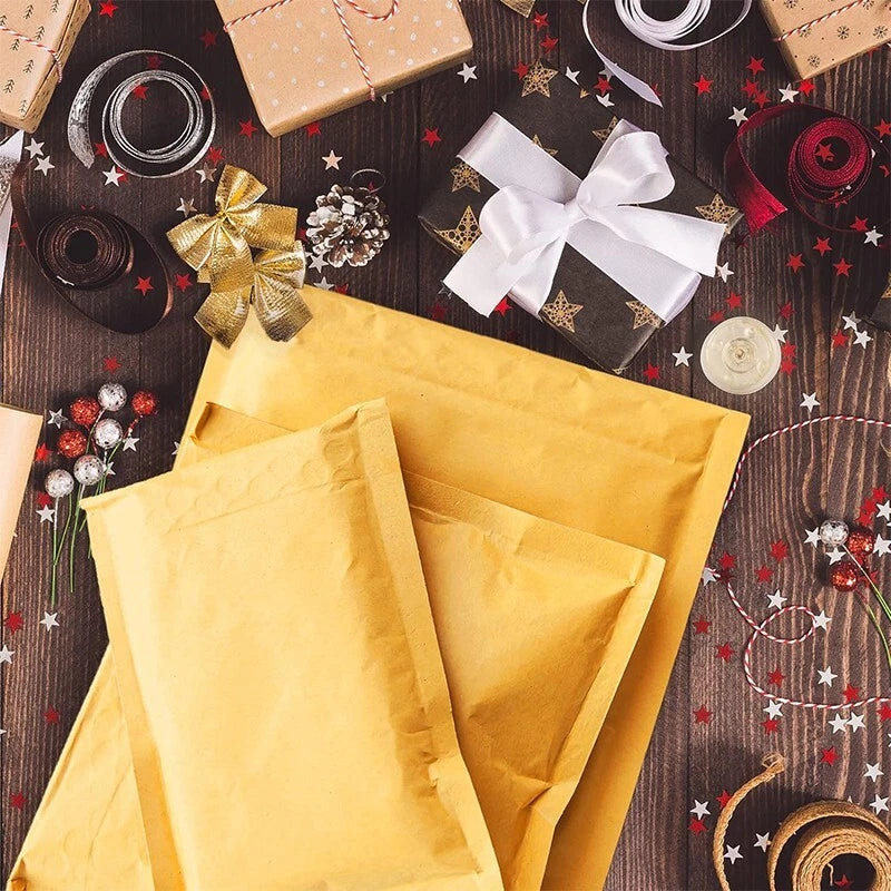 5x7 Bubble Mailing bags, bubble-filled - Self-sealing padded envelopes -25 packs