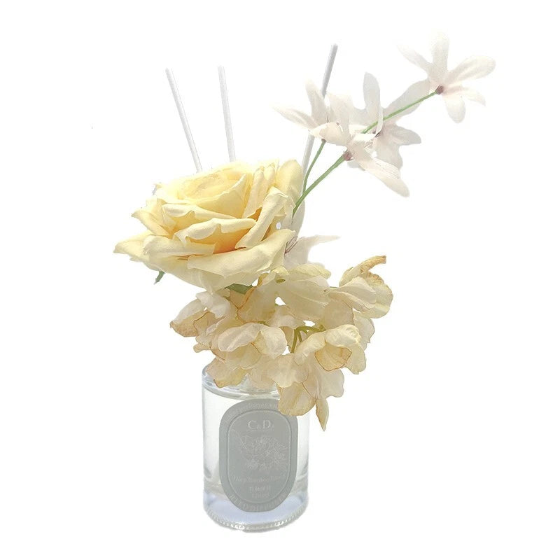 Lychee Orange Blossom - Aromatherapy diffuser with 3 sticks for home decor
