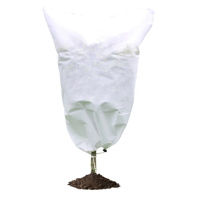 1-pc winter plant cover frost protection bag, 31x39'' winter plant warming cover