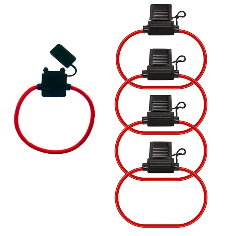 10pcs 10-18AWG inline fuse holder - Suitable for ATO standard fuses