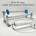 19.6/23.6-inch stainless steel manual elastic stretch film packaging machine