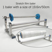 19.6/23.6-inch stainless steel manual elastic stretch film packaging machine