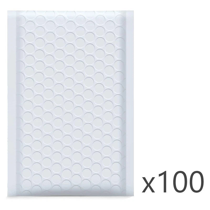 White Bubble Mailers 4x7 Inch Padded Envelope Shipping Bags 50/100 pcs