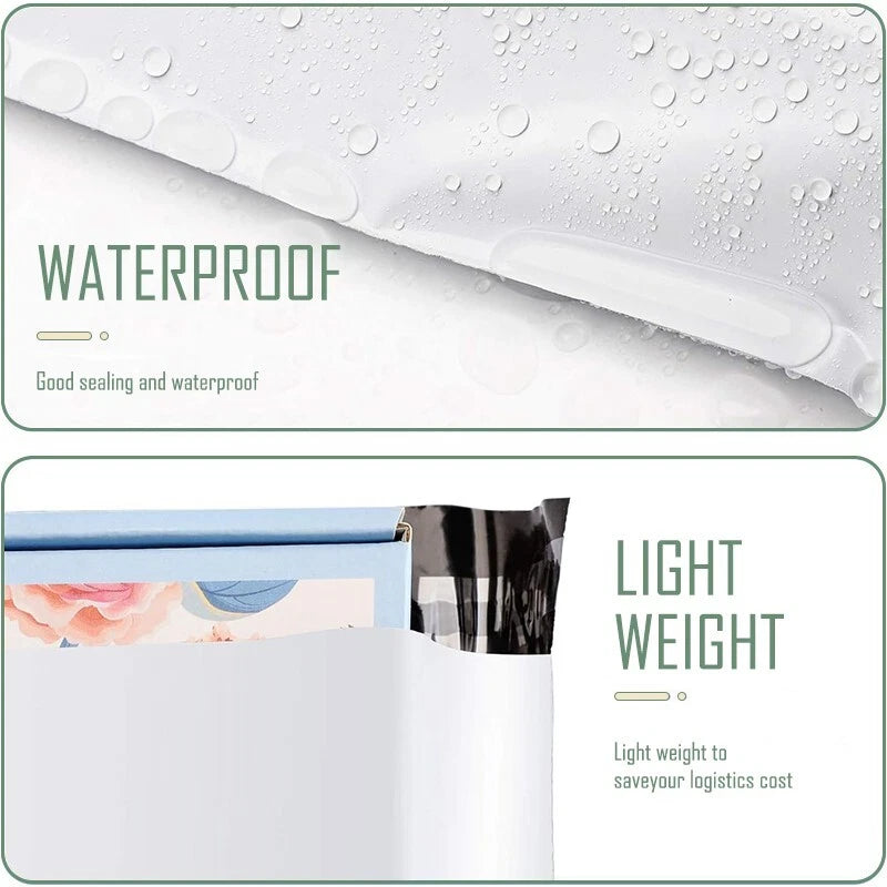 10x13 strong adhesive transport bag, self-sealing waterproof transport envelope