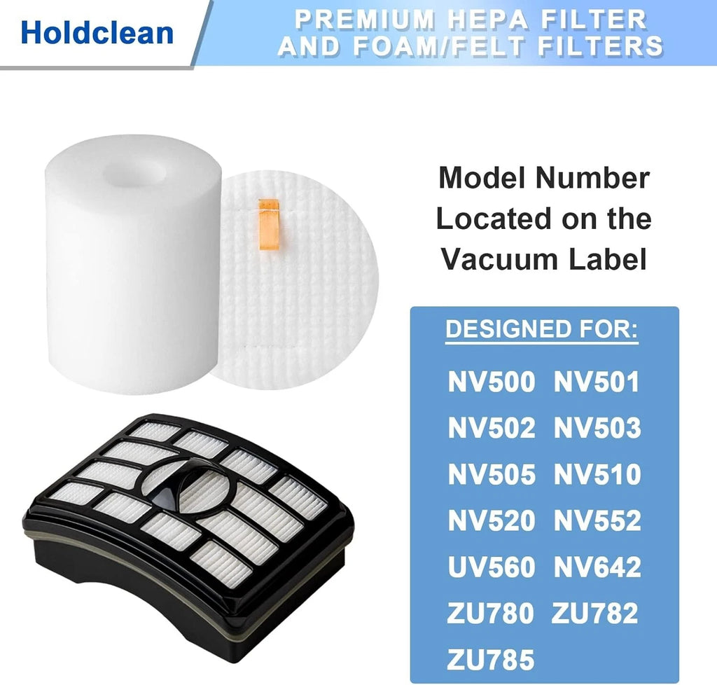 Hepa Foam Filter For Shark Rotator Pro Lift-Away NV500 NV501 NV502 Vacuum XFF500