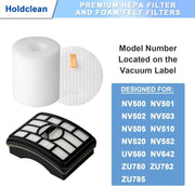 Hepa Foam Filter For Shark Rotator Pro Lift-Away NV500 NV501 NV502 Vacuum XFF500