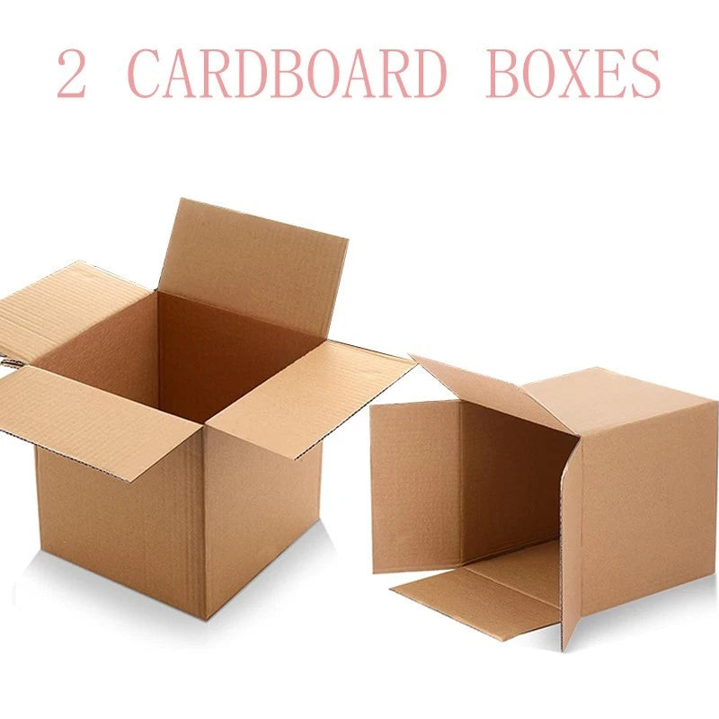 13x13x13 inch corrugated cardboard boxes | Pack of 2-6, suitable for shipping