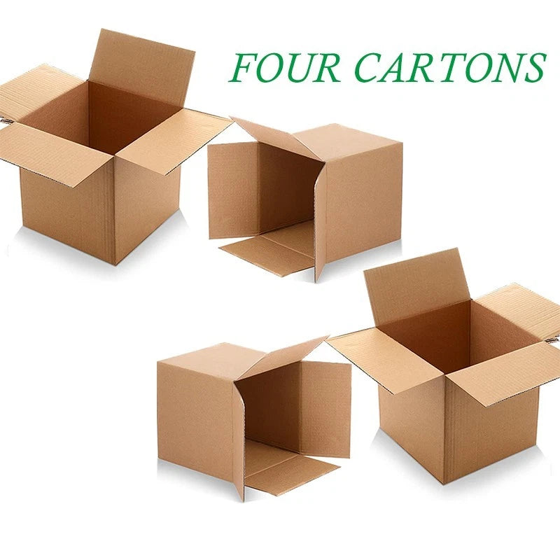 13x13x13 inch corrugated cardboard boxes | Pack of 2-6, suitable for shipping