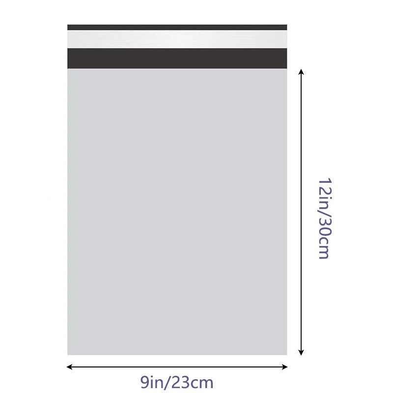 9x12 white transport envelope self-sealing adhesive tear-resistant packaging bag