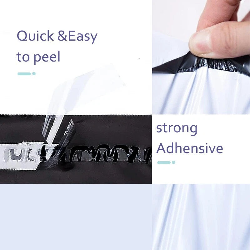 9x12 white transport envelope self-sealing adhesive tear-resistant packaging bag