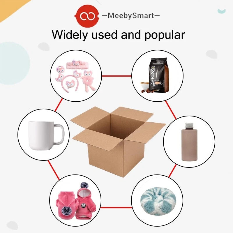 MeebySmart 10x10x10inc 5 shipping box mailbox, suitable for small packaging