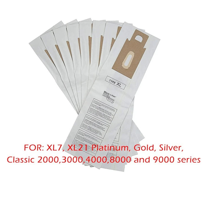 8 CC Allergen Vacuum Cleaner Bags To Fit all Oreck CC XL XL2 XL21 Upright Models