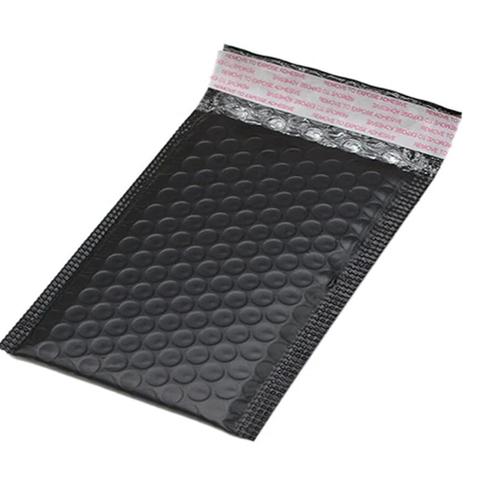 #0 6x7 Black polyester-filled envelope Waterproof bubble bag transport envelope