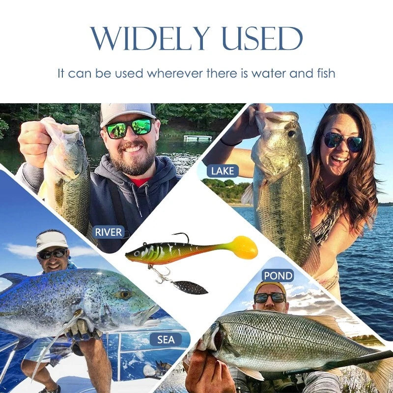 Soft fishing bait - fishing fixture bait, a unique fishing gift for men
