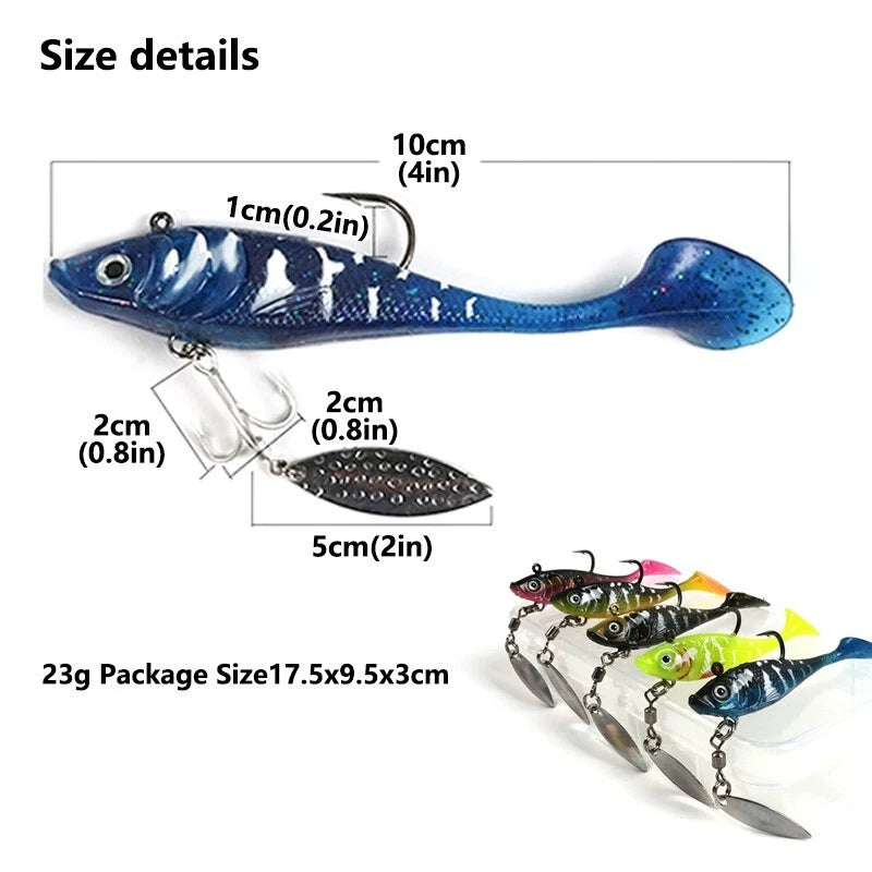 Soft fishing bait - fishing fixture bait, a unique fishing gift for men