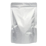 Polyester film bags, aluminum foil, off-white silver food packages, 20 pieces