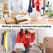 Clothing Shipping Packaging Bags — 20pcs, 14X16 in , Frosted Zipper Plastic Bags