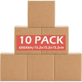 6x6x6 kraft paper transport box, cardboard transport box for mailing and storage
